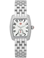 Michele Womens MWW02A000124 Mini Urban Diamond Steel Bracelet Watch