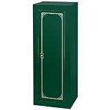 Stack-On 14 Gun Security Cabinet, no foam on side walls, Hunter Green