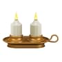 Small Rechargeable Votive Candle Lights 2 pk. - Ivory