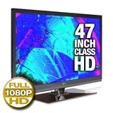 LG 47SL80 47-Inch Seamless 240Hz 1080p LCD HDTV, Glass/Black