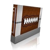 Football Design Skin Decal Sticker for Nintendo Wii Body Console
