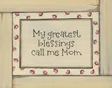 My Greatest Blessings Art Poster Print by Karen Tribett, 14x11