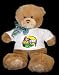 Teddy Bear with feed, human, body, individuals, individual, persons, humans, girl, people, horse, child, animal, person t-shirt
