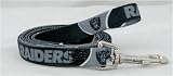 Oakland Raiders NFL Pet Leash/Lead 6 Feet ( 3/4 Web) Medium