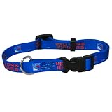 New York Rangers Adjustable Dog Collar (Large)