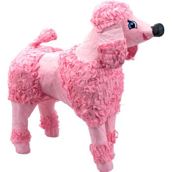 Pink Poodle Pinata