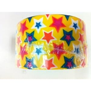 Scotch 910-STR-C Stars Multi Purpose Duct Tape, 10-Yards by 1-7/8-Inch, 6 Rolls Per Case