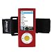 Tuneband for iPod Nano 5th Generation (FITS NEW IPOD NANO), Grantwood Technology's Armband, Silicone Skin, and Screen Protector for iPod Nano 5th Generation (8GB/16GB/Camera), Assorted Colors