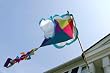 Kite Garden Size Applique Flag