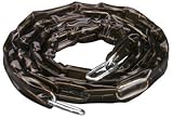 Master Lock 74D Hardened Steel Chain with Smoke Gray Sleeve, 6-Foot