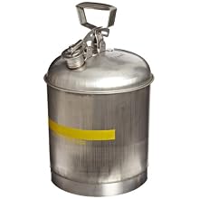 Eagle 1315 Type I Safety Can, 11-1/4" Width x 15-7/8" Depth, 5 Gallon Capacity