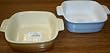 Square Ceramic Cooking Dish With Handle - 13cm