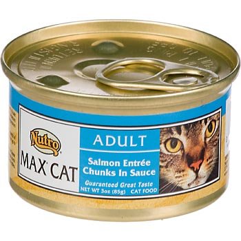 Nutro MAX CAT Salmon Entrée Gourmet Classics Adult Canned Cat Food