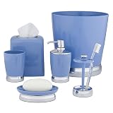 Review Interdesign  / Bath Coordinates - Light Blue/ Chrome