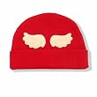 Sckoon Organic Cotton Baby Cap with Wings Holiday Red
