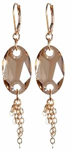 Champagne Chain Earrings