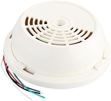 SUNLUXY Wired Photoelectric Household / Liquid / Natural Gas Leak Detector Sensor Warning Alarm for Home Security System White