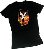 Protect Your Pumpkins -- Elvira - Mistress Of The Dark Crop Sleeve Fitted Juniors T-Shirt