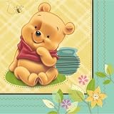 Winnie the Pooh Baby Shower Dessert Napkins Boy or Girl NEW