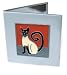 Red Sitting Kitty Double Mirror Compact