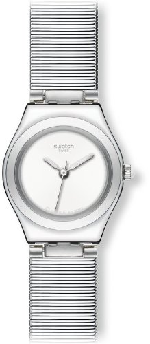 Swatch Damen-Armbanduhren Lifestyle White Pill YSS266M