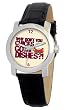 South Park Men's D1561S026 Eurus Collection Cartman Black Leather Watch
