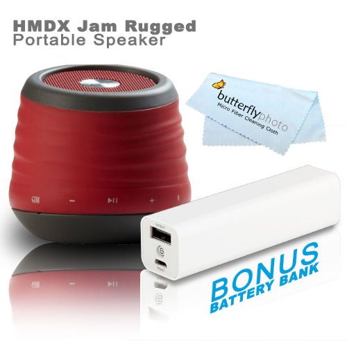 How Do You want HMDX JAM XT Extreme Rugged Bluetooth Wireless Speaker HX P430RD Red FREE Bonus