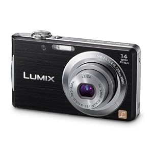 Panasonic Lumix DMC-FS16EG-K Digitalkamera (14 Megapixel, 4-fach opt. Zoom, 6,7 cm (2,7 Zoll) Display, bildstabilisiert) schwarz