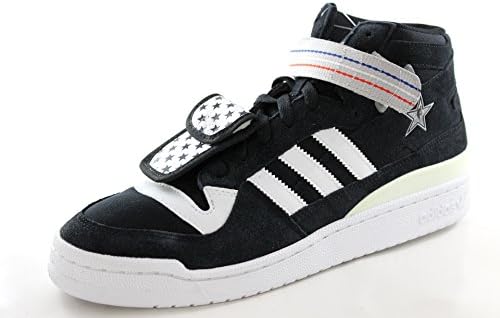 New Adidas x Undefeated Forum Mid NBA All Star Game Black/White Undftd Men Shoes (10)