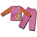 Hannah Montana "Secret Star" 2 piece long-sleeve pajamas for girls in Pink/Orange