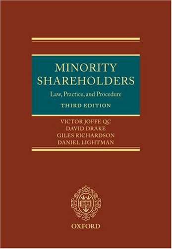 Law, Practice and Procedure: Minority Shareholders