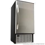 Undercounter Ice Maker Machine - Stainless Steel