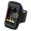 Black Adjustable Deluxe ArmBand / Sportband with Case for Apple iPod Touch / iPod Touch 2nd Generation