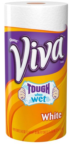 Viva Towels Big Roll, White (Pack of 24)