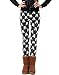 HDE Women Winter Knit Leggings Fleece Line Nordic Design Thermal Insulated Pants (Bunnies!, L)