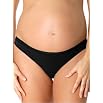 Gap Black Stretch Cotton Maternity Thong