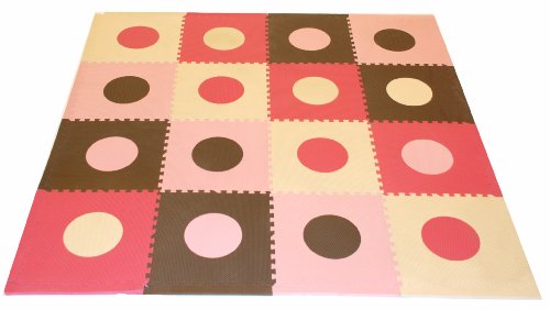 Tadpoles Playmat Set, Pink/Brown