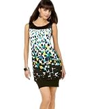 XOXO - XOXO Printed Banded-Hem Dress