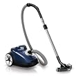 Philips FC9184/01 PerformerPro Staubsauger  (mit Beutel, XXL 5 L, 2.100 Watt, AirFlowMax Technologie, 11m Aktionsradius) blau