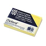 ESS7421CAN CARD,INDEX,4X6,RULED,CA