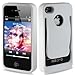 Reiko BPC-IPHONE4SWH Durable Belt Clip-Style Holster Case for iPhone 4/4S - 1 Pack - Retail Packaging - White
