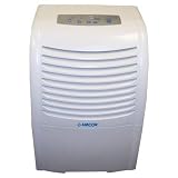 Amcor AHD65E 65-Pint Dehumidifier with Electronic Controls