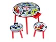 Toons Wooden 3 Piece Table and Stool Set