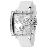 Invicta Women s 0721 II Collection Chronograph White Polyurethane Watch