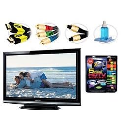Panasonic TC-P42G10 HDTV + High-performance HDTV Hook-up & Maintenance Kit