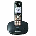 Panasonic Dect 6.0 Titanium Black Cordless Phone (KX-TG6411T)