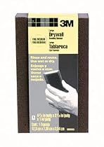 3M Large Area Drywall Sanding Sponge, Fine/Medium, 4.875-Inch by 2.875-Inch by 1-Inch
