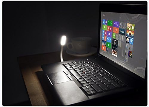 Crzaywan® 5pc 180 Degree Bendable Arm Bright Mini USB LED Light Lamp for Powerbank Pc Laptop Notebook Computer Keyboard Night Working &amp; Book Reading