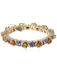 Betsey Johnson "Imperial Princess" Rose Stretch Bracelet, 7.5"
