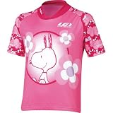 Louis Garneau 2009 Charlie Brown Short Sleeve Cycling Jersey - Snoopy Pink - 9620377-93E (Jr S)